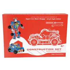 large construction set - robot and dune buggy large construction set - robot and dune buggy