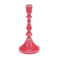emaille-kerzenständer (19 cm) – lebhaftem pink