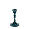 emaille-kerzenständer (13 cm) – blau