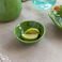 bol en grès 10 cm - citron vert