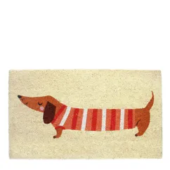 doormat - sausage dog doormat - sausage dog