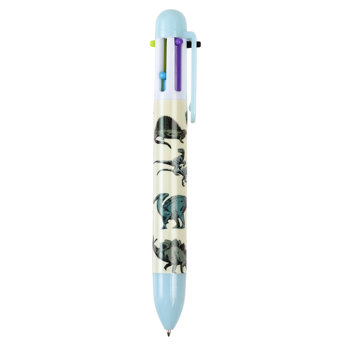 six colour pen - prehistoric land
