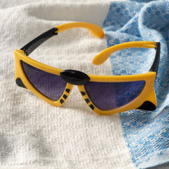 lunettes de soleil pliables pour enfants - tigre