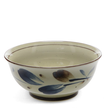 japanese porcelain ramen bowl 18cm - breeze