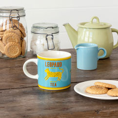 ceramic mug - leopard