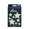 glow in the dark stick-on shapes (box of 24) - stars