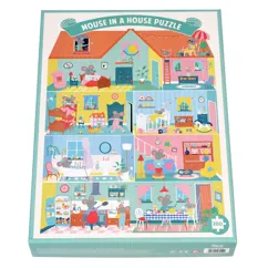 jigsaw puzzle (30 pieces) - mouse in a house