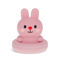 silicone bath toy - pink bunny