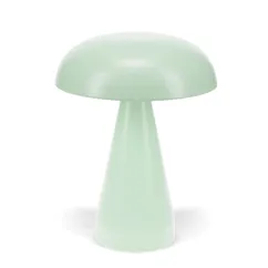 lampe de table champignon à intensité variable tactile - vert menthe lampe de table champignon à intensité variable tactile - vert menthe