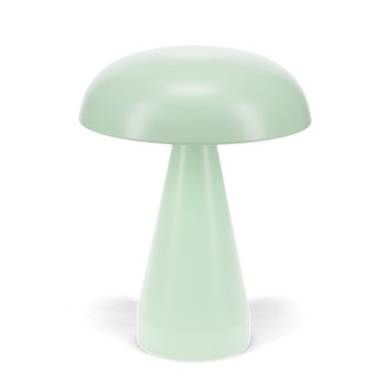 dimmable mushroom touch lamp - mint green