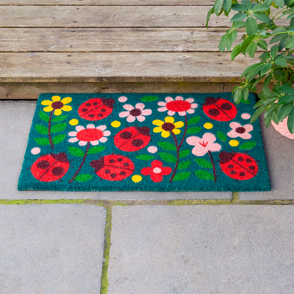 doormat - ladybird