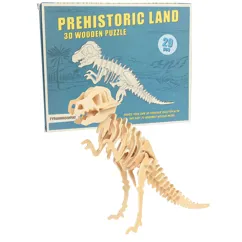tyrannosaure puzzle 3d en bois tyrannosaure puzzle 3d en bois