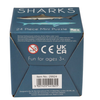 mini puzzle sharks