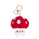 plush bag character charm - mr mushroom