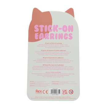 boucles d'oreilles autocollantes (40 paires) – cool cats