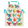 tablier enfant en coton essuyable - baby dinos
