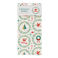 cotton tea towel - classic christmas
