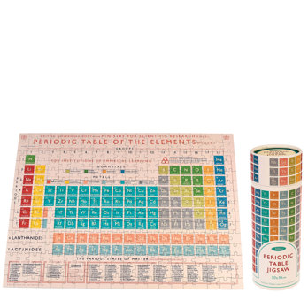 jigsaw puzzle in a tube (300 piece) - periodic table