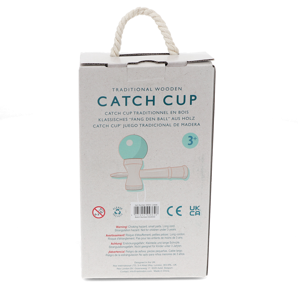 kendama-fangbecher und ball aus holz