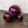 hanging disco ball (20cm) - plum