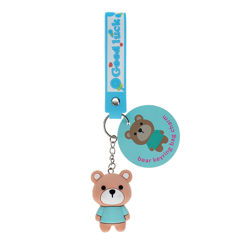 schlüssel- oder taschenanhänger - teddy bear