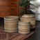 seagrass round baskets s/3