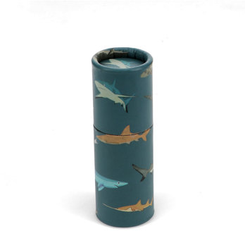 tube of colouring pencils - sharks