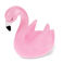 veilleuse - flamant rose