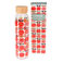 glass water bottle 420ml - vintage apple