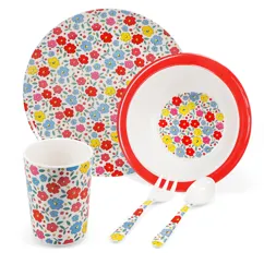 children's melamine dinner set (5 pieces) - tilde children's melamine dinner set (5 pieces) - tilde