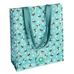 recycled shopping bag - bumblebee