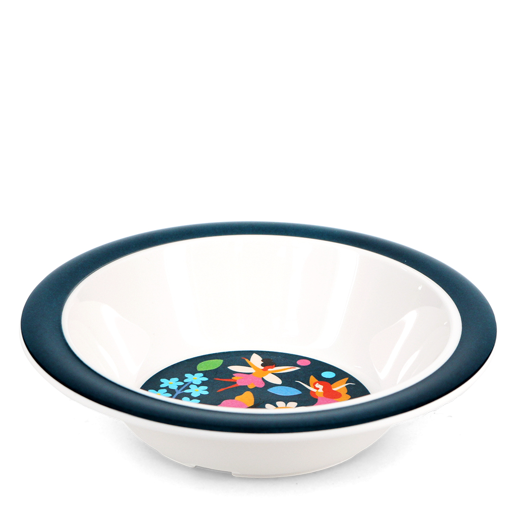 bol en mélamine enfant - fairies in the garden