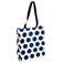 shopping bag - navy on white spotlight
