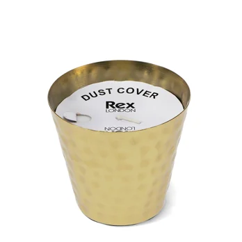 votivkerze mit metallhalter – goldfarben votivkerze mit metallhalter – goldfarben