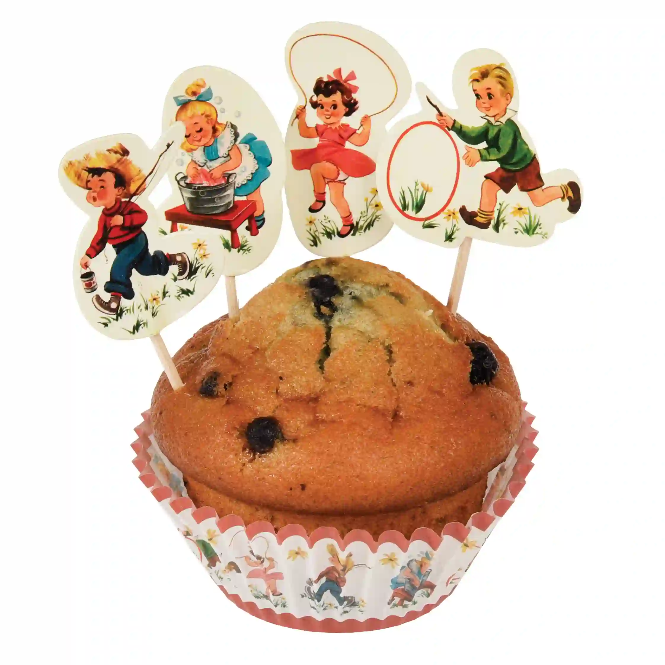 cupcake kit - vintage kids