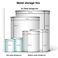 mini storage tins (set of 2) - honey