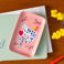 mini rectangular enamel trinket tray - spotty cat