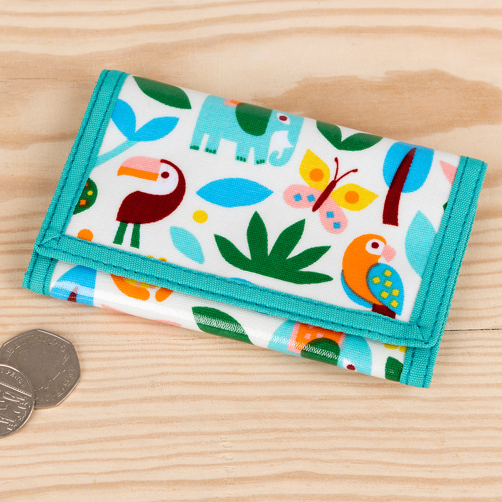 children's wallet - wild wonders