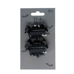 pinces à cheveux (lot de 2) – chauve-souris