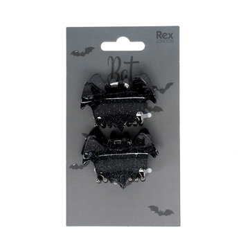 pinces à cheveux (lot de 2) – chauve-souris