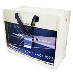 jumbo storage bag - tfl vintage poster "boat race"