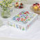 rectangular biscuit tin - wild flowers