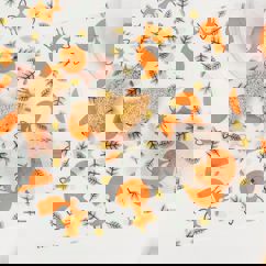 30 sheets greaseproof paper - rusty the fox