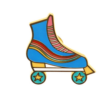 anstecknadel roller skate