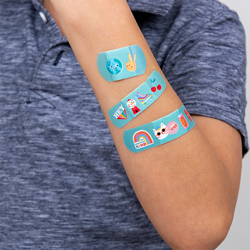 plasters in tins