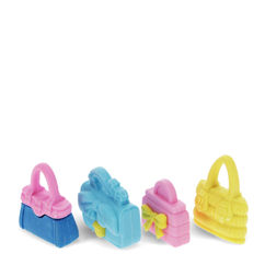 erasers (set of 4) - handbags