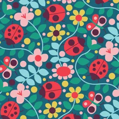wrapping paper sheets - ladybird wrapping paper sheets - ladybird
