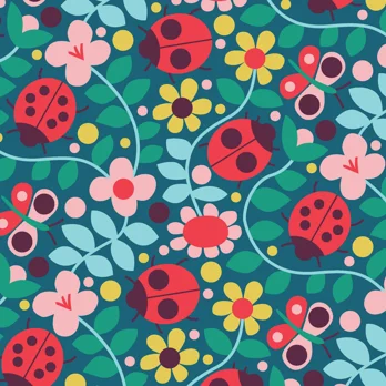 wrapping paper sheets - ladybird wrapping paper sheets - ladybird