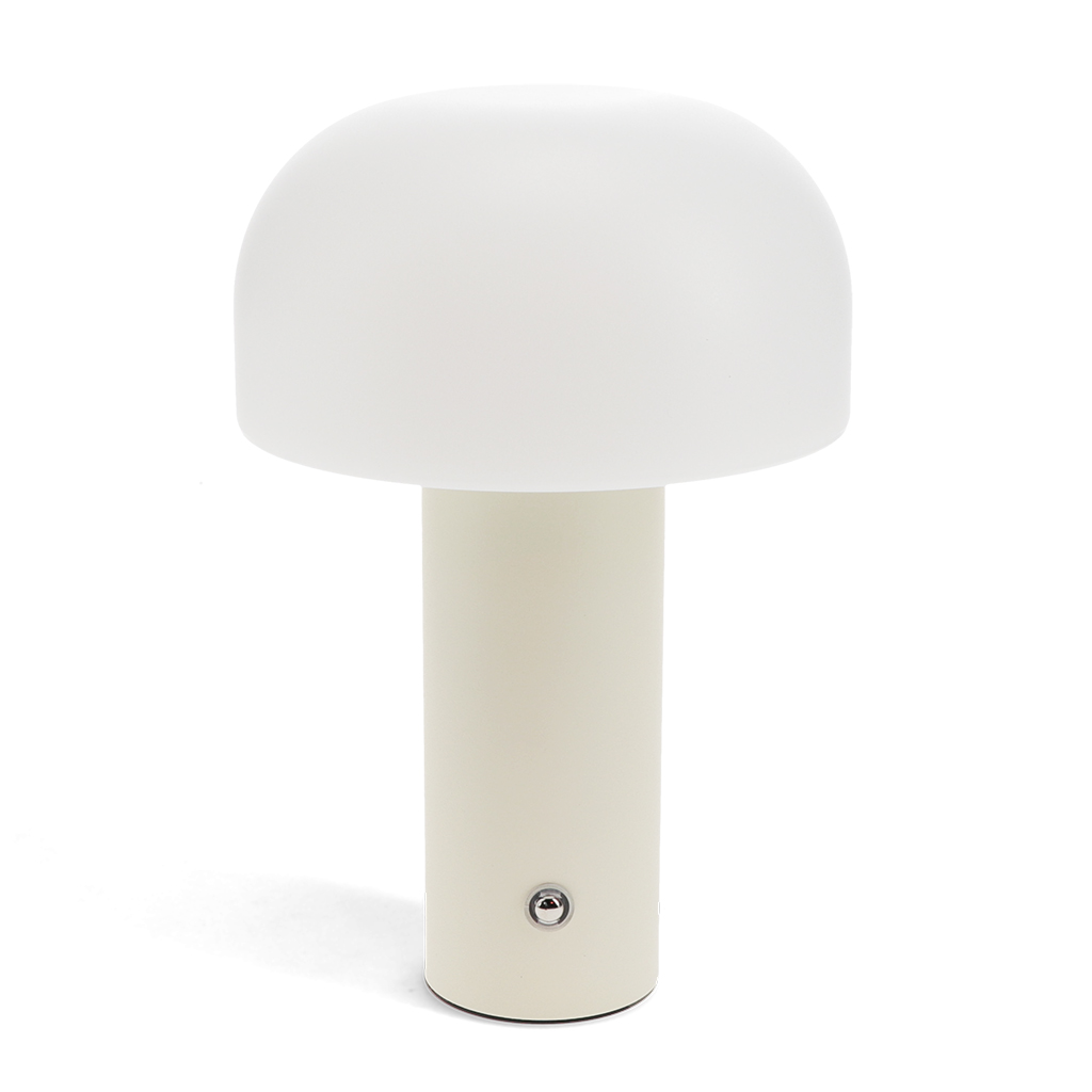 lampe tactile champignon rechargeable usb - gris