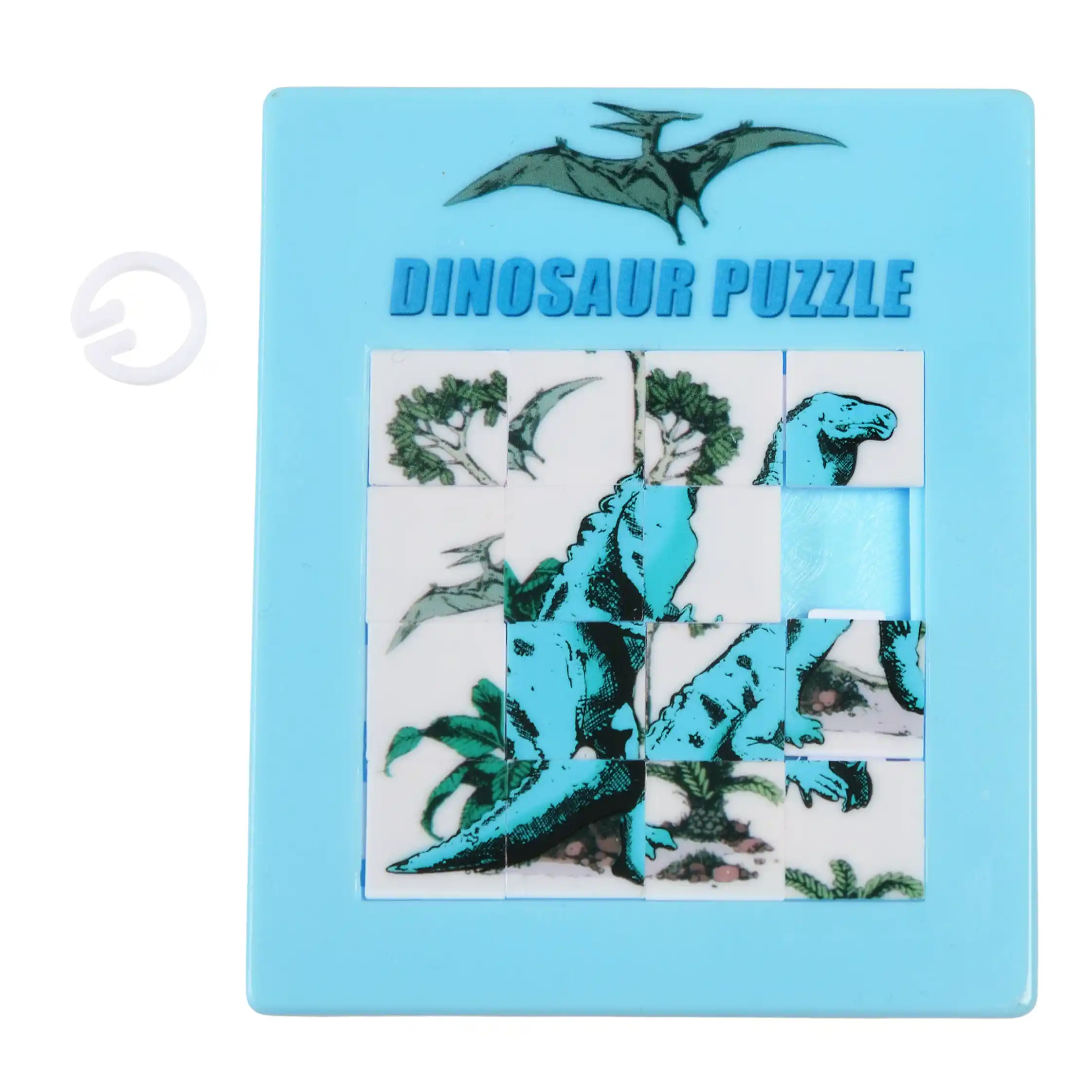 slide puzzle dinosaure prehistoric land
